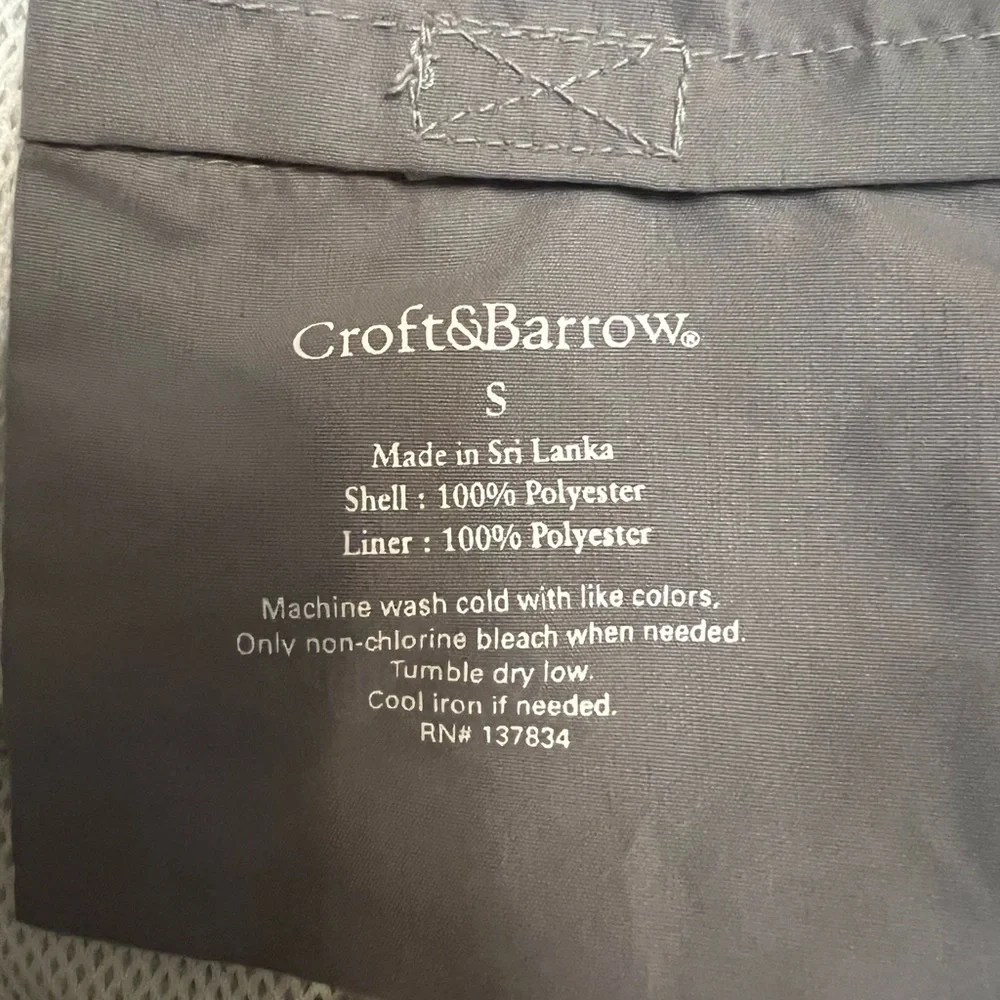 Men's Croft & Barrow Men’s Swim Trunks - Size Small